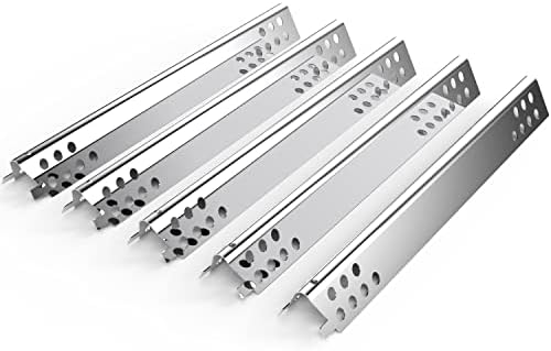 Grill Part Kit for Charbroil Performance 5 Burner Gas Grills 463347519, Replacement for Char-broil 463347017 463335517 463276517 463244819, Heat Plates, Burners, Adjustable Crossover Tube, Ignition