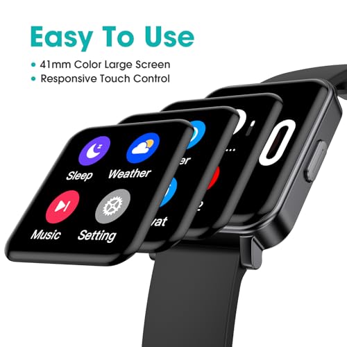 TYKOIT Pedometer Watch Senior Friendly No App/Phone Required, Waterproof Fitness Tracker Watch with Step Counter Calories/Sleep Tracker for Walking Running for Men Women