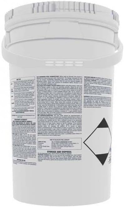 Doheny’s 3-Inch Stabilized Chlorine Tablets | 99% Pure Tri-Chlor, 90% Available Chlorine | Long-Lasting, UV-Protected, Slow-Dissolving Pool Sanitizer | Individually Wrapped, Childproof 50lb Bucket