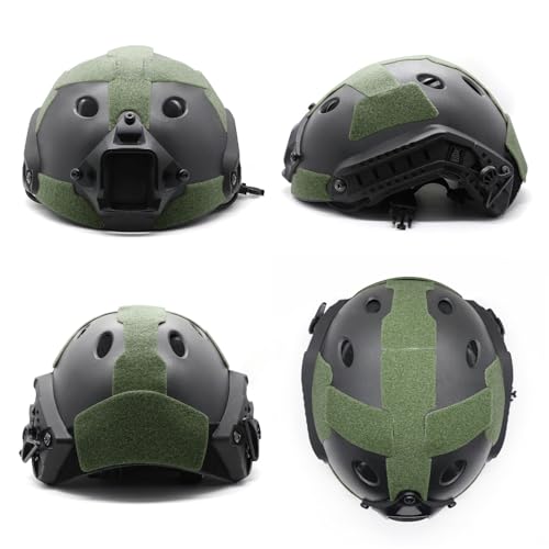 Yzpacc Tactical Helmet Hook and Loop Set for MK Fast Tactical Helmet DIY Kit Helmet Accessories