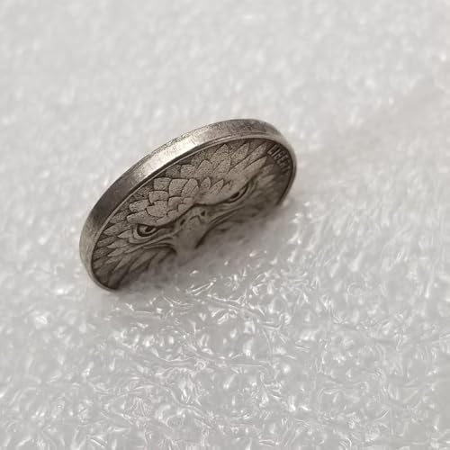 Antique American Silver Dollar, 1935 Buffalo Eagle Coin, Vintage U.S. Old Coins, USA Lucky Coin, Morgan Silver Dollar, Creative Gift(Buffalo 1935)