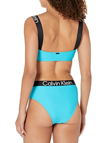 Calvin Klein Womens Lifestyle 2 Piece Set,Tropical Blue Waters,Medium