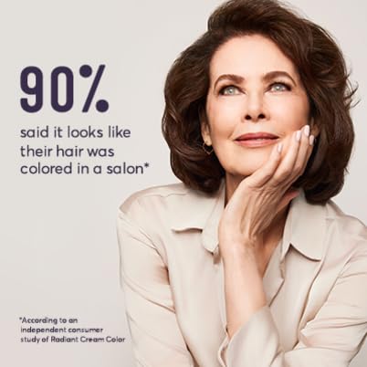 Madison Reed Radiant Hair Color Kit, Medium Brown for 100% Gray Coverage of Resistant Gray Hair, Ammonia-Free, 5.5NNN Modena Brown, Permanent Hair Dye, Pack of 1