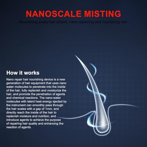 Elitzia Hair Steamer Micro Mist Scalp Detoxify for Hair Wash Reclining Chair Bed Attachment Professional Hair Care for Salon SPA Barber Shop with Storage Draw ET1939