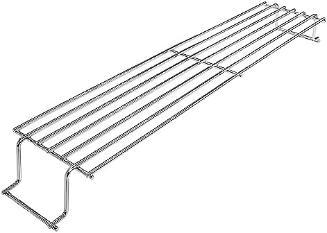 QuliMetal Stainless Steel Warming Rack for Weber Spirit 300, Grill Parts for Weber Spirit 2 300 Series Grills with Front Control Knobs, 7641 Upper Rack for Weber Genesis Silver Gold B/C Grills