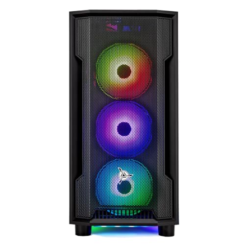 Skytech Gaming Shadow Desktop PC, Intel i5 13400F 2.5 GHz (4.6GHz Turbo), NVIDIA RTX 5060 Ti 16GB, 1TB NVMe SSD, 16GB DDR5 RAM 5200, 650W Gold PSU, Wi-Fi, Win 11