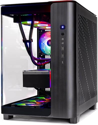 Skytech Gaming King 95 Desktop PC, Ryzen 7 7800X3D 4.2 GHz (5GHz), AMD RX 9070XT 16GB, 1TB Gen4 NVMe SSD, 32GB DDR5 RAM 5600 RGB, 850W Gold PSU, 360mm ARGB AIO, Wi-Fi, Win 11