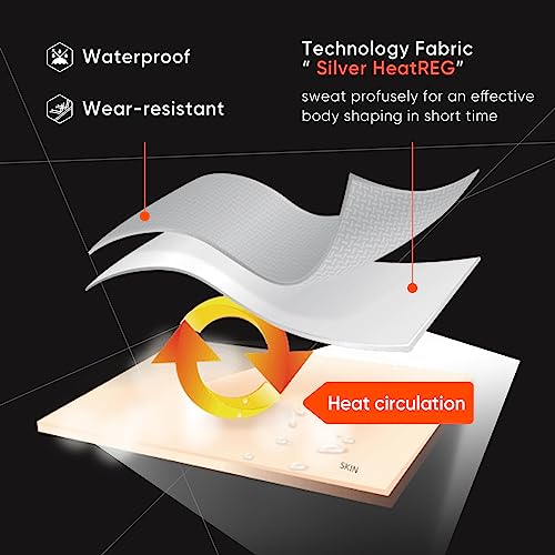 HOTSUIT Sauna Suit for Men Weight Loss Sweat Suit Boxing Exercise Sweat Sauna Jacket Pants