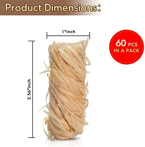 TIFMI Fire Starter - 60 Pcs Fire Starters Kit for Campfires, Fireplace, Grill, Wood & Pellet Stove, Fire Pit, BBQ, Survival, ooni Pizza Ovens, Water Resistant and Odorless Safe for Indoor/Outdoor Use