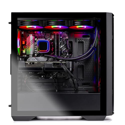 Skytech Gaming Rampage Desktop PC, Ryzen 7 9700X 3.8 GHz (5.5GHz), AMD RX 9070XT 16GB, 2TB Gen4 NVMe SSD, 32GB DDR5 RAM 6000 RGB, 850W Gold ATX 3 PSU, 360mm ARGB AIO, Wi-Fi, Win 11