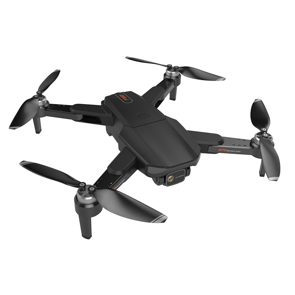 AMHYEWO GPS Folding Drone with Brushless Motors, 6K HD Camera, 56 Min Flight, 1000M Range | Altitude Hold, Auto Return, RC Quadcopter for Adults