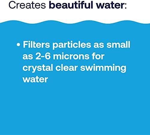 HTH 67121 Swimming Pool Care D.E. Filter Aid, Improve Filtration Efficiency and Water Clarity, 10lb