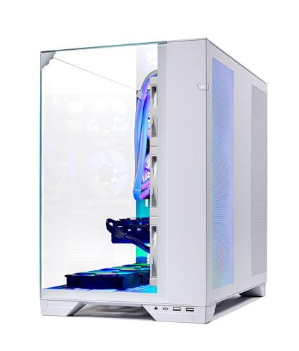 Skytech O11 Vision Gaming PC Desktop, Ryzen 7 7800X3D 4.2 GHz (5GHz Turbo Boost), NVIDIA RTX 5070 Ti 16GB GDDR7, 1TB Gen4 SSD, 32GB DDR5 RAM 6000 RGB, 850W Gold PSU, 360mm ARGB AIO, Wi-Fi, Win 11