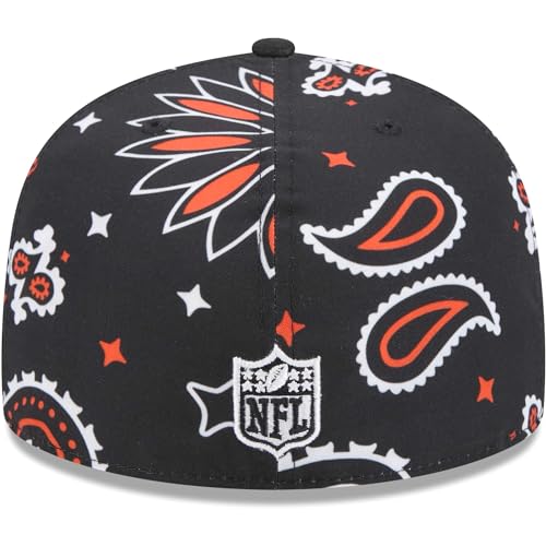 New Era Men's Red Kansas City Chiefs Paisley 59FIFTY Fitted Hat