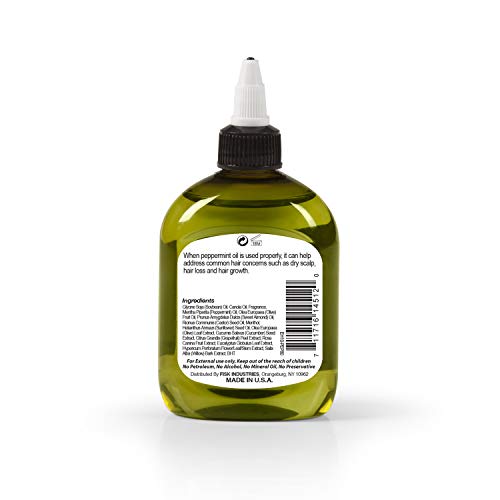 Ethereal Nature 99% Natural Hair Oil Blend Peppermint, 7.10 oz