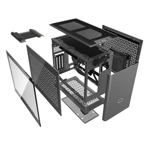 Cooler Master NR2 Pro Mini ITX – Intel Ultra 7 265F 2.4GHz (5.3 GHz Turbo) | Gigabyte RTX 5070 16GB & B860I AORUS PRO ICE| 32GB DDR5 6000MHz | 2TB Gen4 M.2 | WiFi | Windows 11 | 280mm AIO Gaming PC