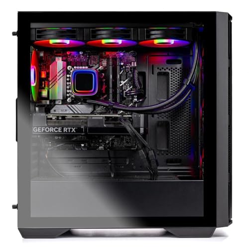 Skytech Gaming Rampage Desktop PC, Ryzen 7 9700X 3.8 GHz (5.5GHz), NVIDIA RTX 5070 Ti 16GB, 1TB Gen4 NVMe SSD, 32GB DDR5 RAM 5600 RGB, 850W Gold ATX 3 PSU, 360mm ARGB AIO, Wi-Fi, Win 11