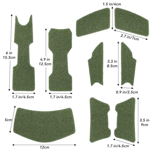Yzpacc Tactical Helmet Hook and Loop Set for MK Fast Tactical Helmet DIY Kit Helmet Accessories