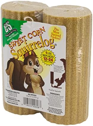 C&S Sweet Corn Squirrelog, 6-Pack Refill
