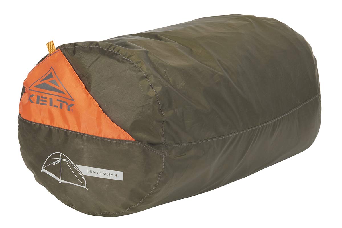 Kelty Grand Mesa 4P Backpacking Tent – 3 Season 4 Person Camping, Backpacking, Thru Hiking Shelter, Aluminum Pole Frame, Single Door + Vestibule, Designed in Colorado, 2024 Model (4P)