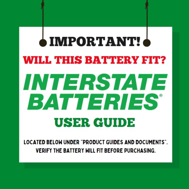 Interstate Batteries 12V 18Ah Battery (Nut & Bolt Terminal) SLA AGM VRLA Rechargeable Replacement for Solar Power, Generators, Medical Devices, Fences (SLA1116)