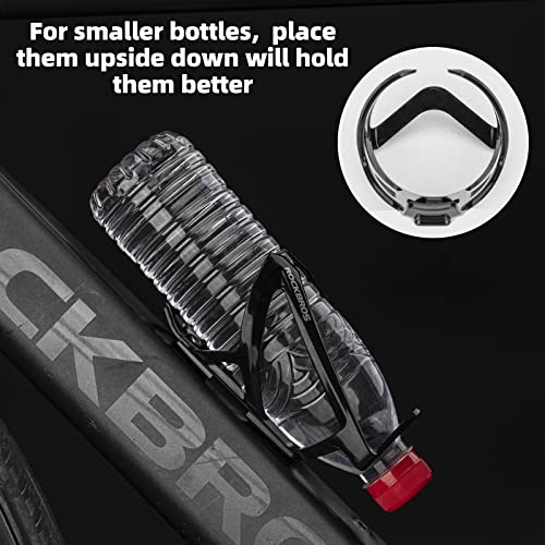 ROCKBROS Bike Water Bottle Holder Ultra-Light Bicycle Bottle Cages with Screws Tool, Universal Bike Cup Holder for Road MTB Mountain Bikes Cycling Accessories(2 Pack)