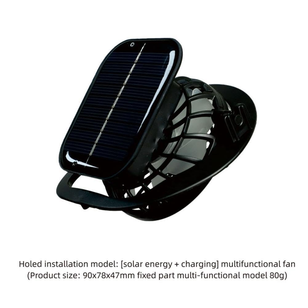 Wide Brim Sun Hat with 2 Solar Fan, Fishing Hat for Men, Solar Powered Fan Fishing Hats, 3 Speed Adjustable Fan Hat for Beach Garden Hiking Outdoor Sports