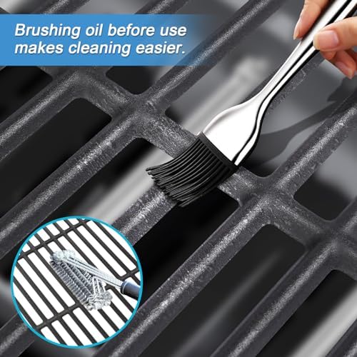 Grill Replacement Parts for Nexgrill 720-0925P - 4 Burner, Grill Grates, Heat Plate, Cast Iron, Porcelain Steel