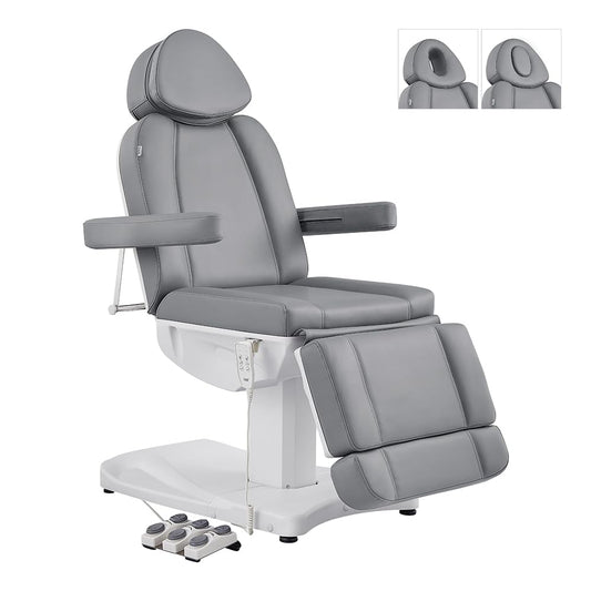 Dir Full Electrical Medical Aesthetic Chair Facial Beauty Bed Podiatry Doctors Office Chair with 3 Motors Ink
