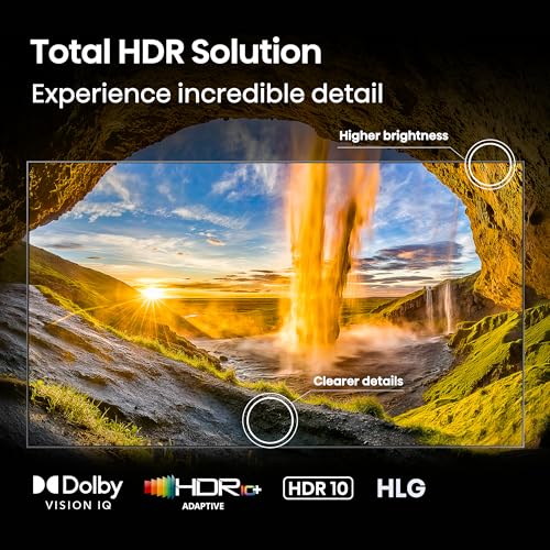 Hisense 65" Class U6 Series Mini-LED 4K UHD Smart Fire TV (65U65QF, 2025 Model) - QLED, Native 144Hz, HDR10+, Dolby Vision IQ, Dolby Atmos, Game Mode Pro, ALLM, Alexa Built in, Black