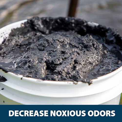 Airmax MuckAway Natural Beneficial Bacteria for Outdoor Ponds & Lakes, Muck, Sludge & Noxious Odor Solution, Easy to use Enzyme Tablets, Cleaner Beach & Shoreline, Fish, Pet & Wildlife Safe, 8 Scoops