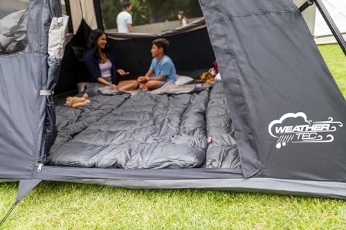 Coleman Camping Tent with Instant Setup - 4/6/8/10 Person Weatherproof Tent with WeatherTec Technology, Double-Thick Fabric, and Included Carry Bag, Sets Up in 60 Seconds