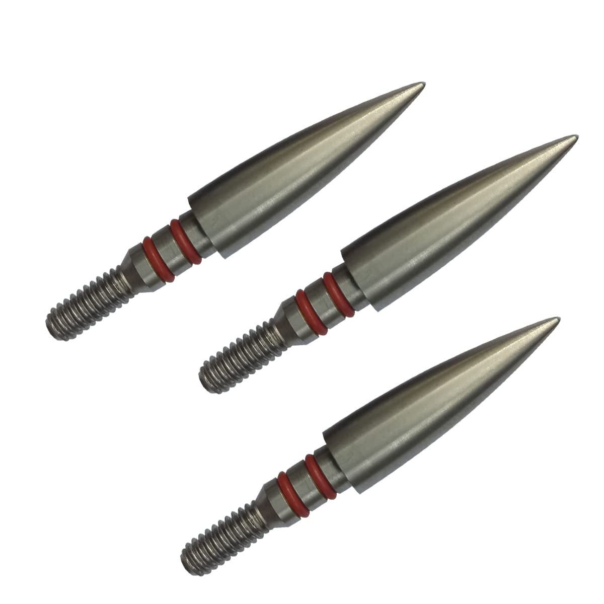 Aklisdlha Field Points arrowheads 100/125/150/200/300 Grains Archery Field Points,Stainless Steel Screw in Archery Field Tips and Broadheads (1 Dozen 12 PCS) (19/64″-Combination)