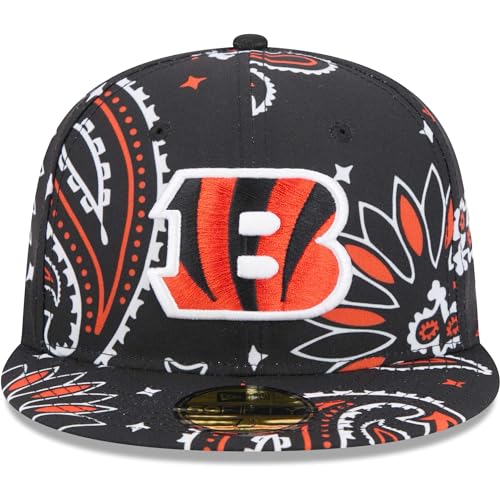 New Era Men's Red Kansas City Chiefs Paisley 59FIFTY Fitted Hat