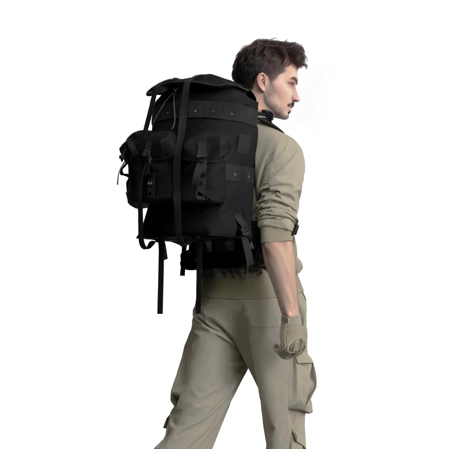 MT Military Alice Pack Army Survival Combat ALICE Rucksack Backpack Black