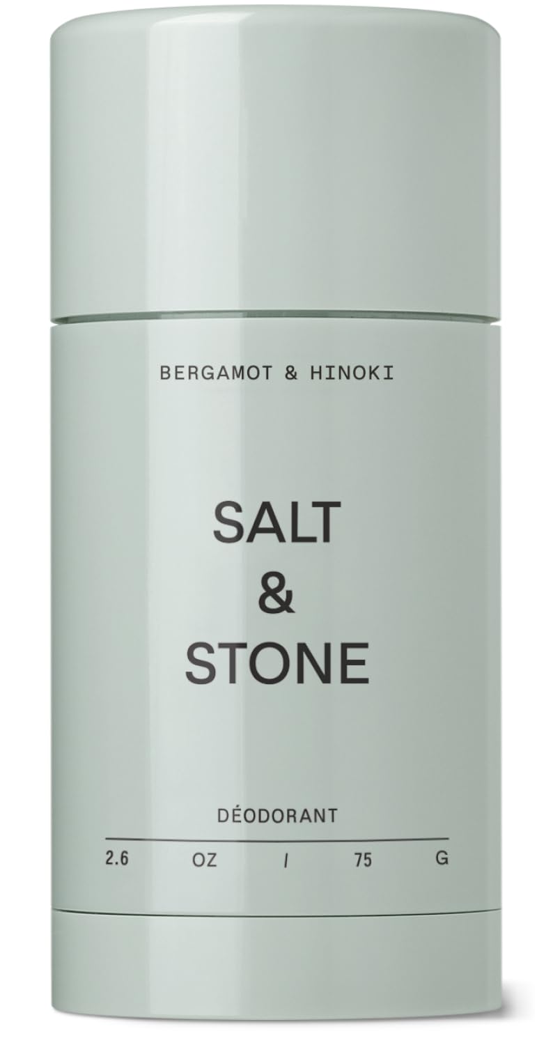 SALT & STONE Natural Deodorant - Santal | Extra Strength Natural Deodorant for Women & Men | Aluminum Free with Probiotics, Seaweed Extracts & Shea Butter (2.6 oz)