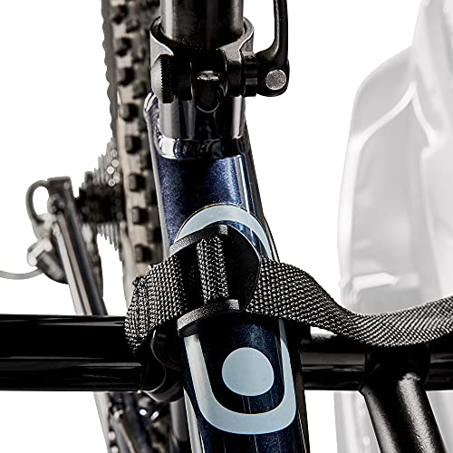 Allen Sports Deluxe Locking Quick Release 2-Bike Carrier for 2 Inch & 1 4 in. Hitch, Model 522QR , Black