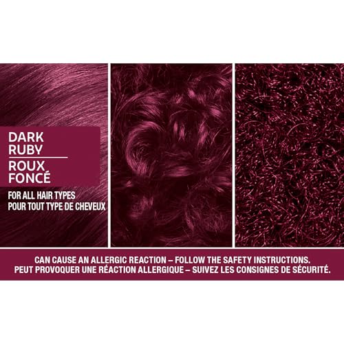 Schwarzkopf Got2b Metallics Permanent Hair Color, M68 Dark Ruby