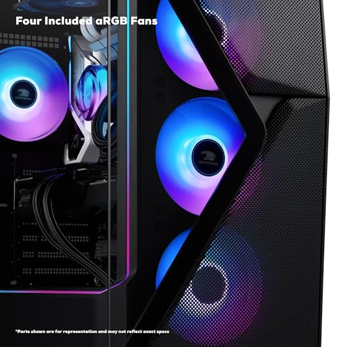iBUYPOWER Slate MESH Gaming PC Desktop Computer Intel Core i7 14700F CPU, NVIDIA GeForce RTX 5070 12GB GPU, 32GB DDR5 RGB 5200MHz RAM, 1TB NVMe SSD, Windows 11 Home, Keyboard and Mouse - SMI7N5701