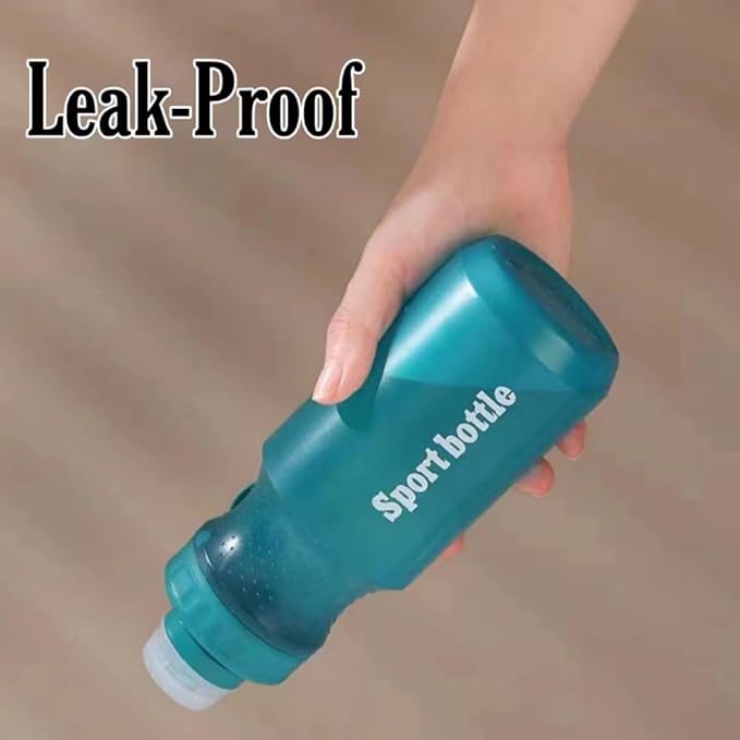 Kids Water Bottle, Sports Water Bottle, Plastic Water Bottle,BPA-Free,Leak-Proof, Reusable Water Bottle for School, Outdoor,Gym, Running, Hiking (Blue(13OZ))