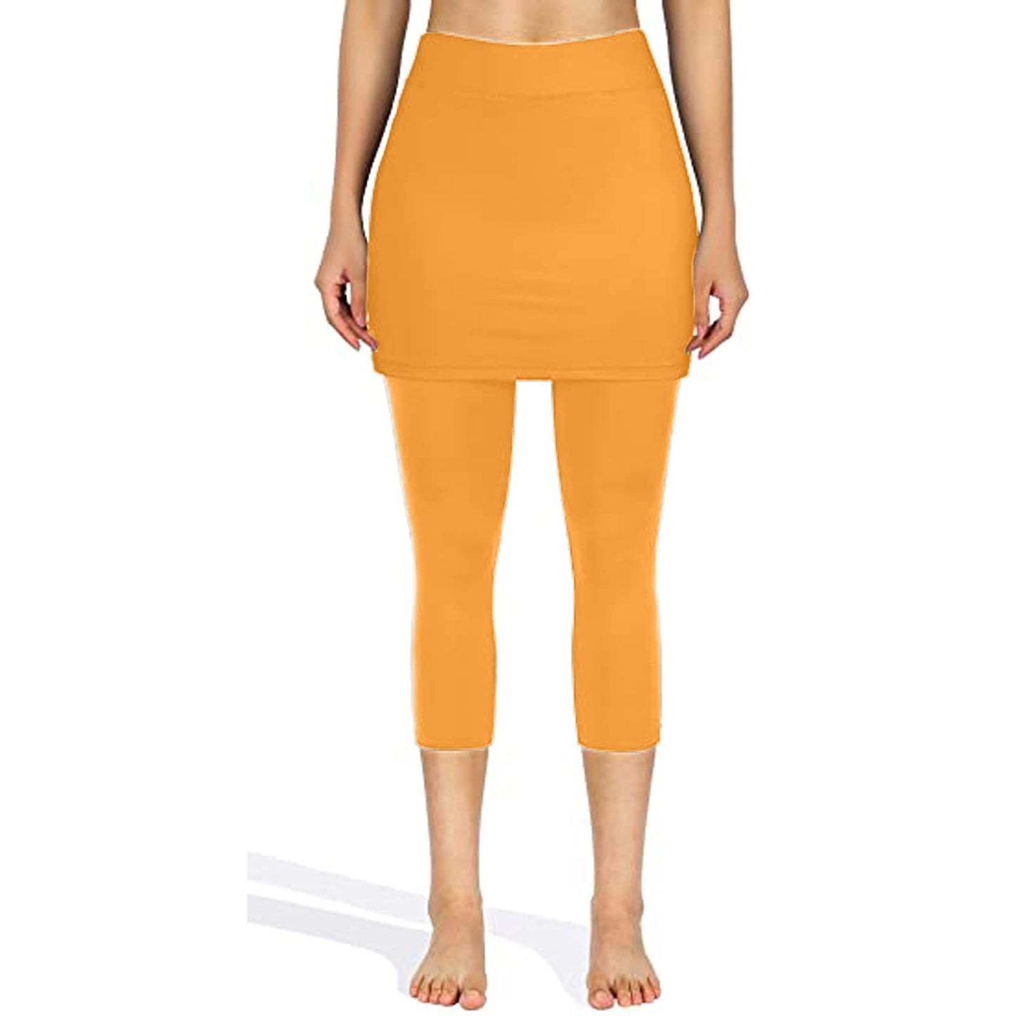 Aniywn Women's Leggings Skirt, Skirted Leggings, Active Skirt with Pockets, Tennis Pants Sports Fitness Culottes…
