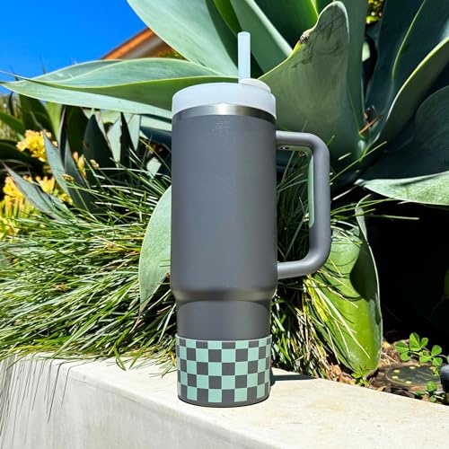 REUZBL Waves Silicone Bottle Boot Sleeve for Stanley Tumblers 20-40oz, Hydro Flask Tumblers, Simple Modern Tumblers, Iron Flask Tumbler, Similar Tumblers, Tumbler Water Bottle Accessory