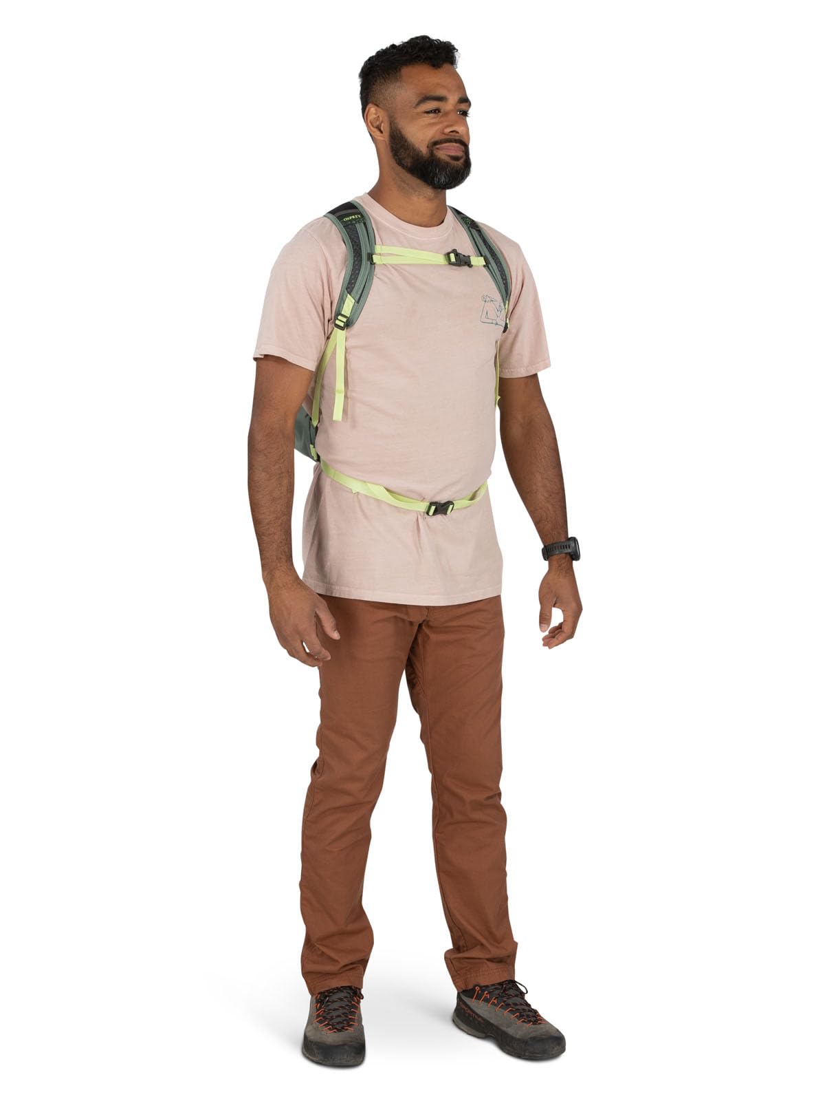 Osprey Daylite Plus Commuter Backpack, Meadow Gray/Histosol Brown