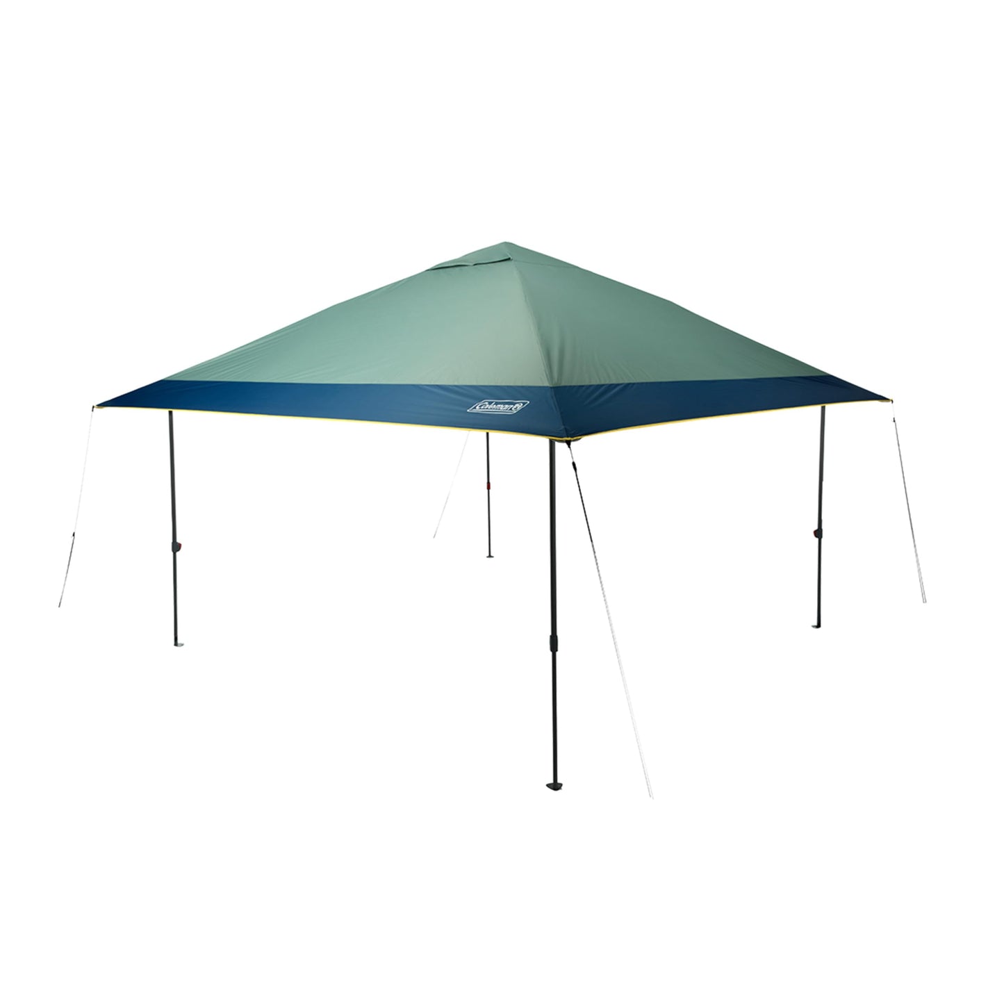 Coleman Oasis Instant Pop-Up Canopy Tent with Side Wall Attachment, Portable Shelter with Easy Setup & Takedown, Wheeled Carry Bag Included, 10x10/13x13ft Sizes