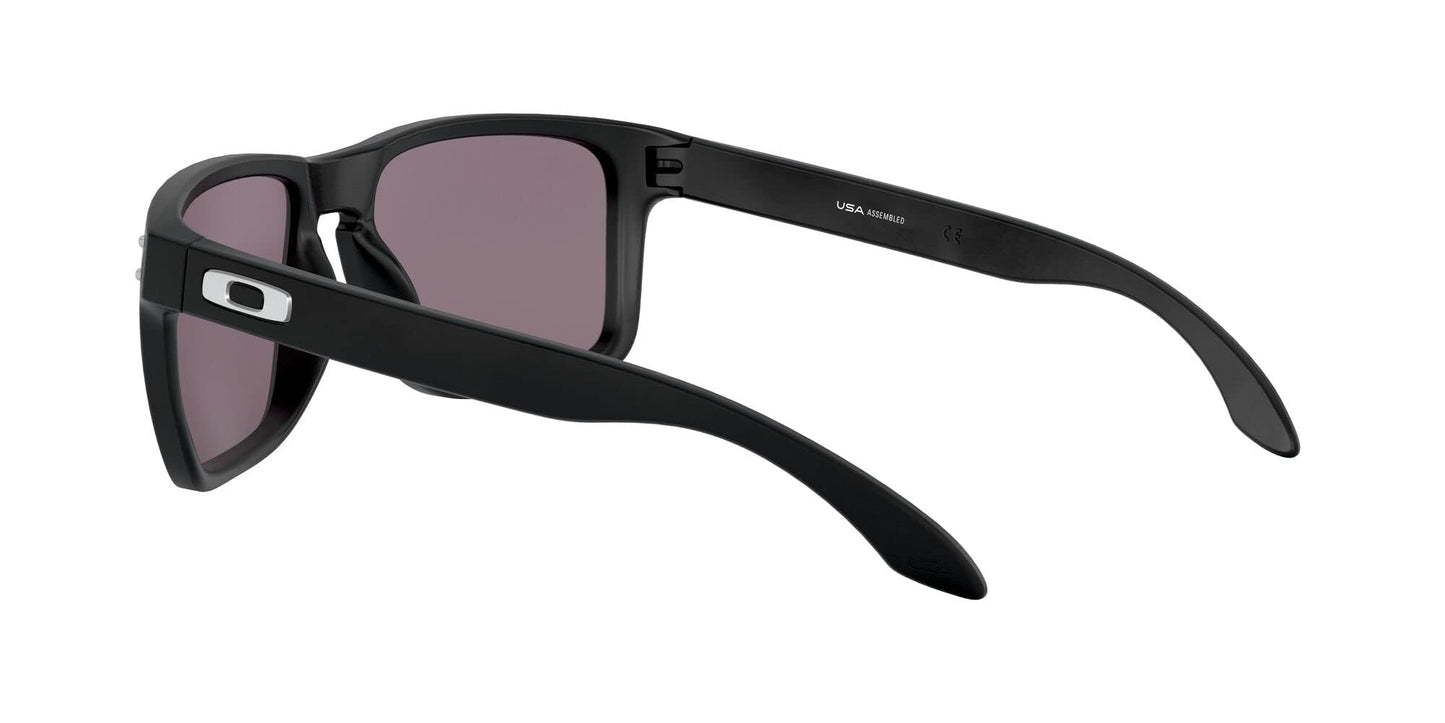 Oakley Men's OO9417 Holbrook XL Square Sunglasses, Matte Black/Prizm Grey, 59 mm
