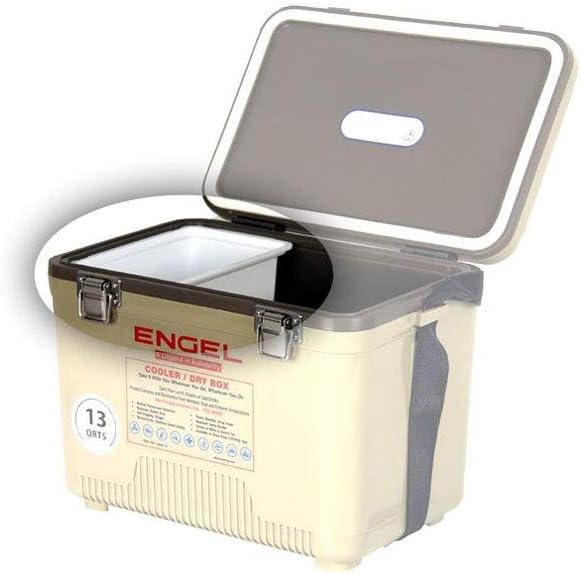 Engel UCHAT Plastic Hanging Accessory Tray for Cooler or Dry Box, Replacement Part for Engel Coolers, Organizing Tray
