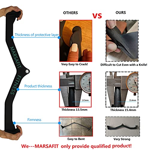 Tricep Press Down Bar Lat pull down Bar Handle Pulley Cable Machine Attachments, Home Gym Fitness Rowing bar Bicep Curl Back Strength Training Wide Grip Lat PullDown Bar Exercises (Length 31")