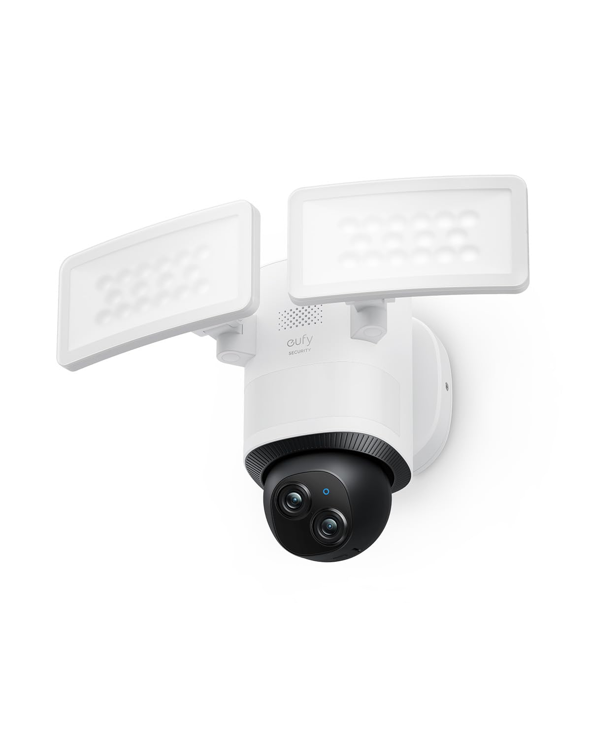 eufy Security Floodlight Camera E340 Wired,360° Pan and Tilt,24/7 Recording,Dual-Band Wi-Fi, 2,000 Lumens,Motion-Activated,Dual Camera,HomeBase 3 Compatible,Local Storage,No Monthly Fee (Renewed)