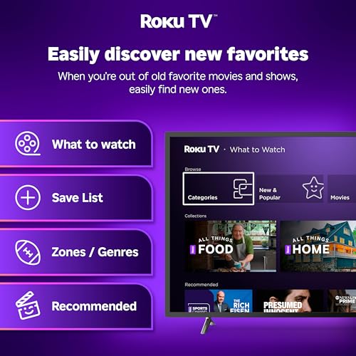Hisense 85-Inch Class A6 Series 4K UHD Smart Roku TV (85A6NR, 2024 Model) - Dolby Vision HDR, DTS Studio Sound, Game Mode Plus, Alexa Compatibility, Black