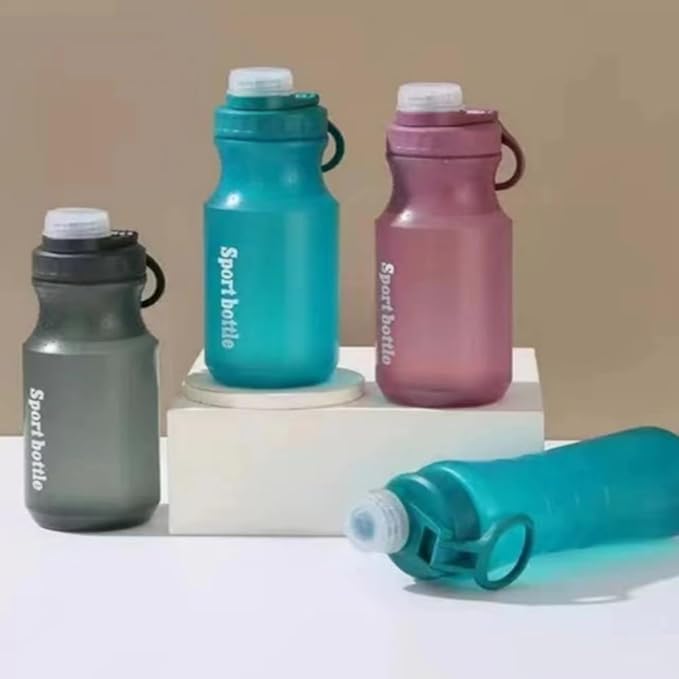 Kids Water Bottle, Sports Water Bottle, Plastic Water Bottle,BPA-Free,Leak-Proof, Reusable Water Bottle for School, Outdoor,Gym, Running, Hiking (Blue(13OZ))